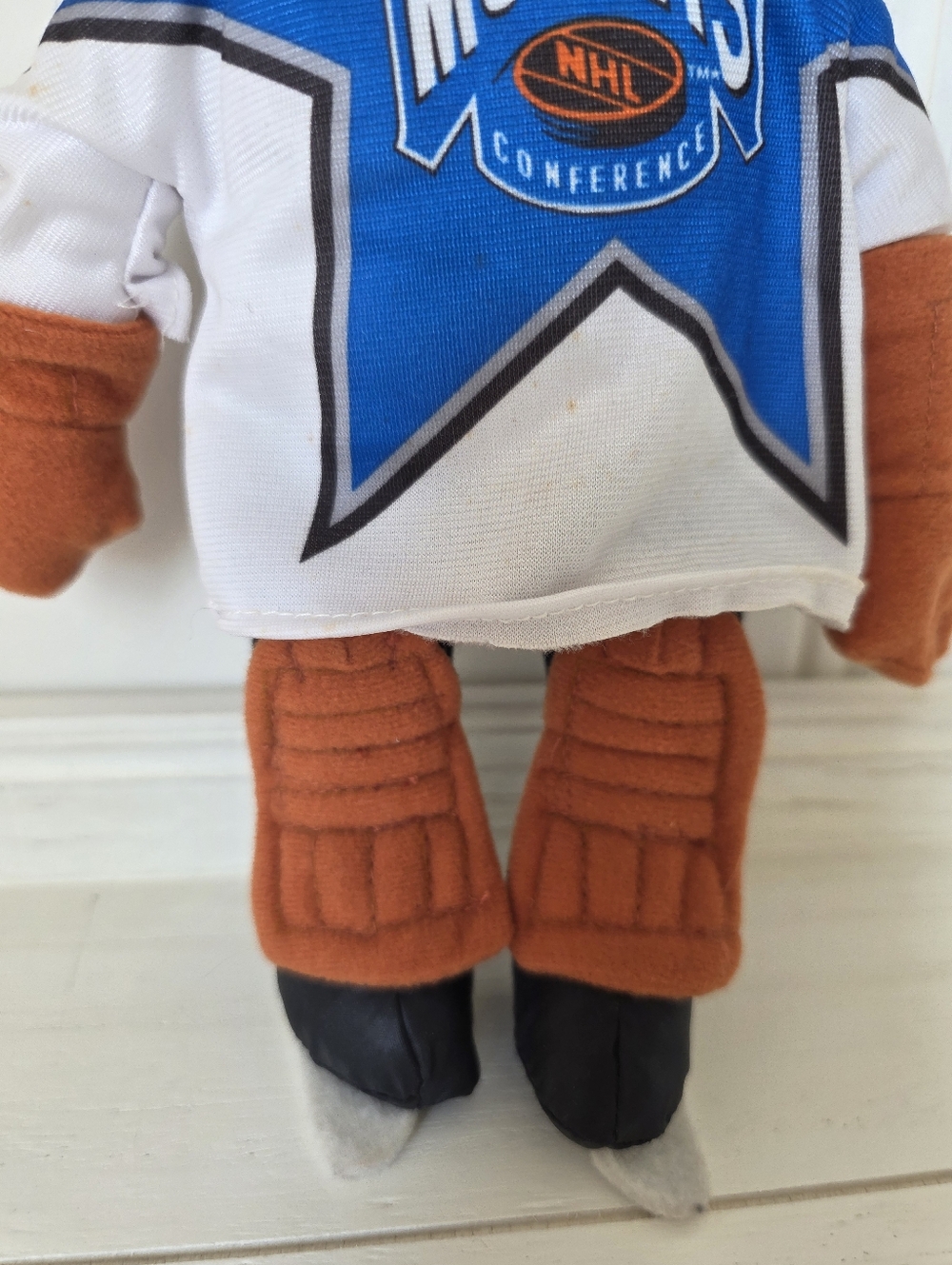 Mcdonalds 1995 The Muppets Fozzie Bear NHL Hockey Plush Stuffed Animal Toy 12" - Picture 3 of 12